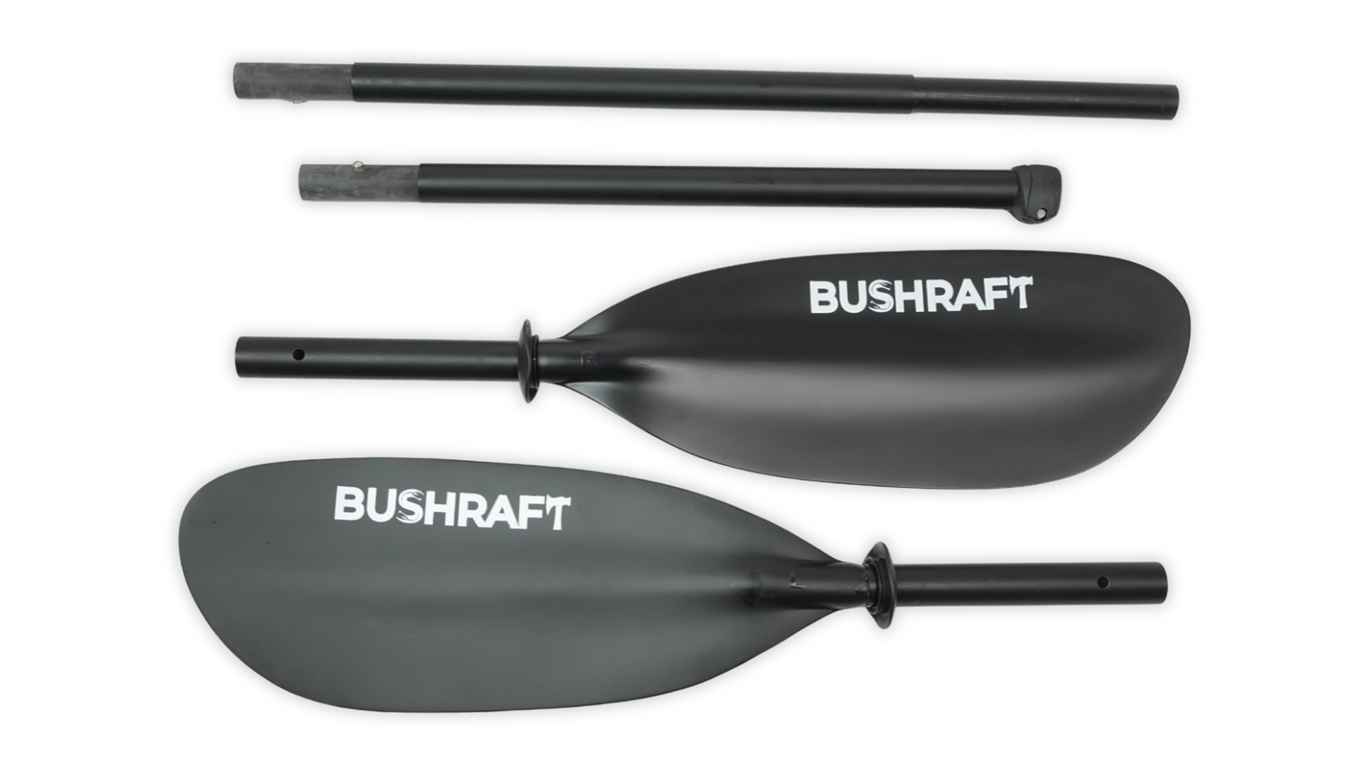 Wiosło 4 częściowe BUSHraft Fiberglass (włókno szklane) 220-230cm. 1000g