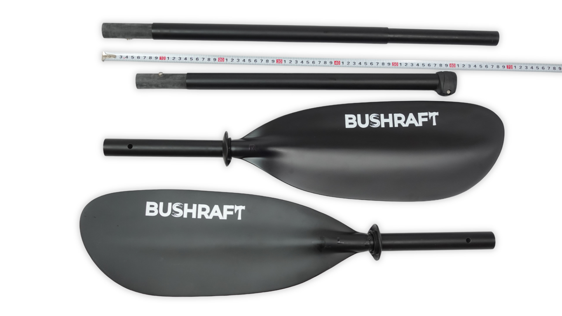 Wiosło 4 częściowe BUSHraft Fiberglass (włókno szklane) 220-230cm. 1000g - obrazek 5